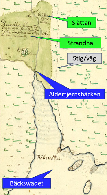 Bäckswadet 1685 